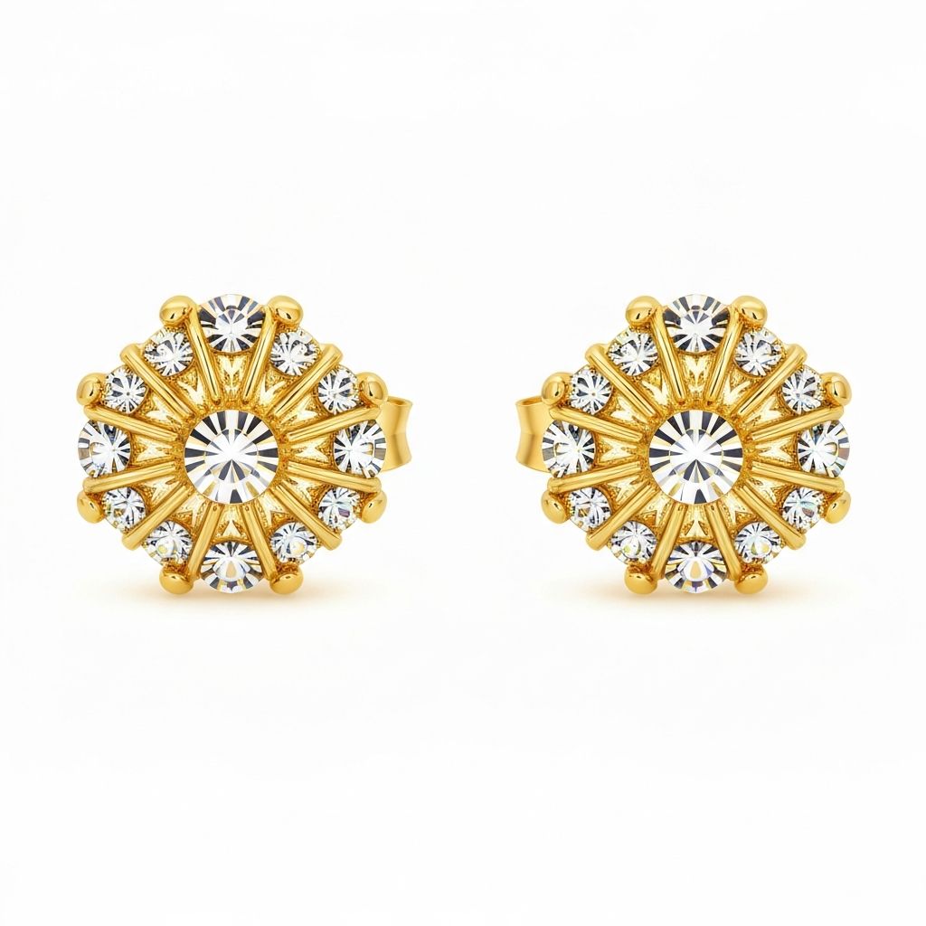 Crystal Stud Earrings